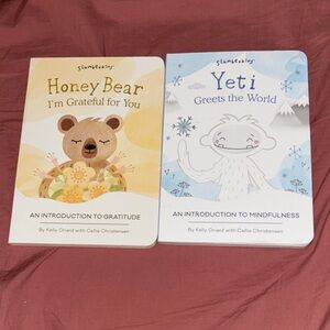 Slumberkins Honey Bear and Yeti Board Books